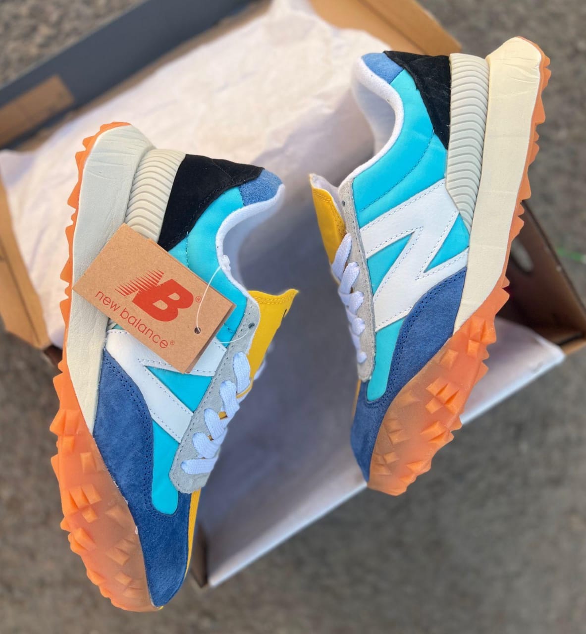 Мужские весенние кроссовки AIR SO-238-149 (8 пар в коробе, размер 41-46)