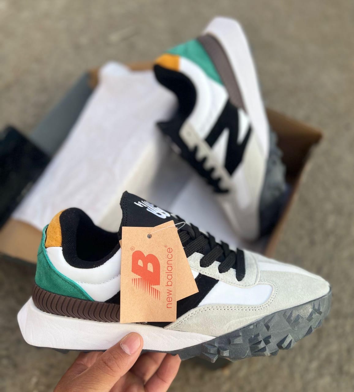 Мужские весенние кроссовки AIR SO-238-145 (8 пар в коробе, размер 41-46)