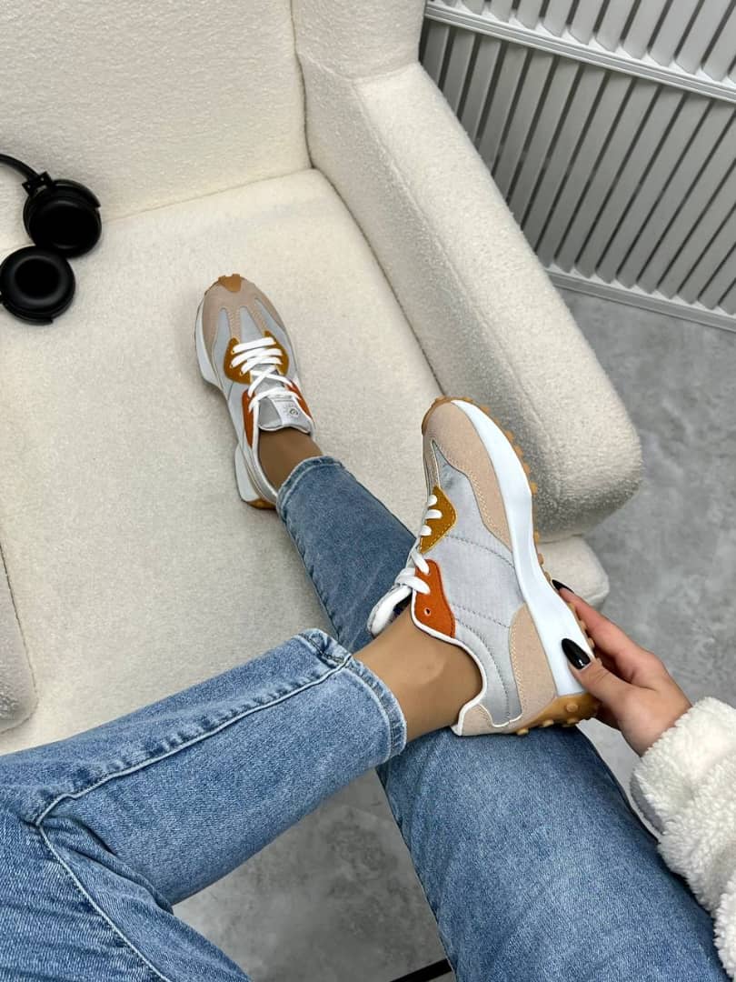 Женские весенние кроссовки AIR SO-221-179 (8 пар в коробе, размер 36-41)