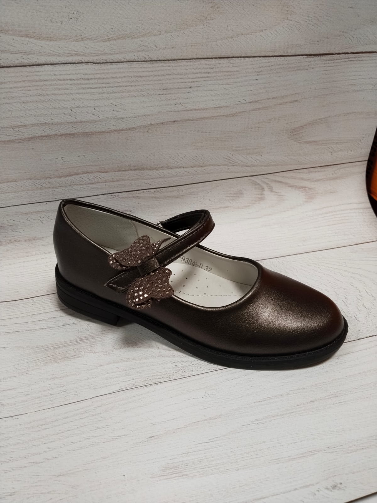 Детские туфли  FASHION SO-261-16 (8 пар в коробе, 32-37 размер)