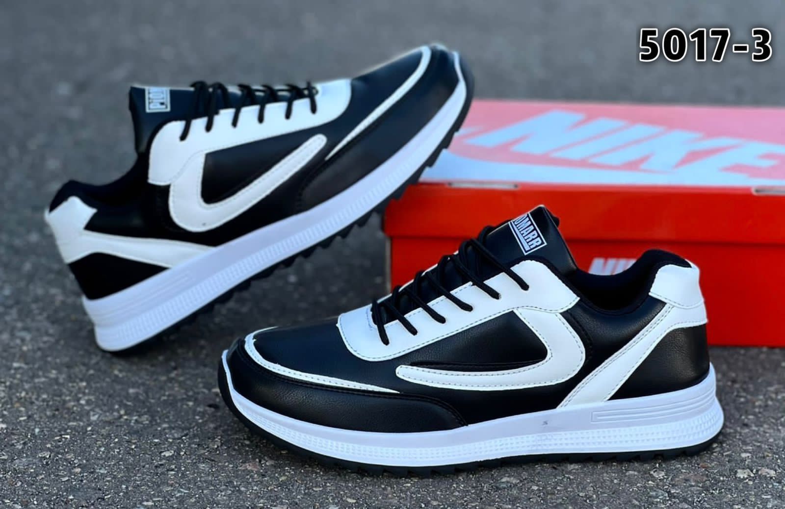 Мужские весенние кроссовки AIR SO-227-69 (8 пар в коробе, размер 41-46)