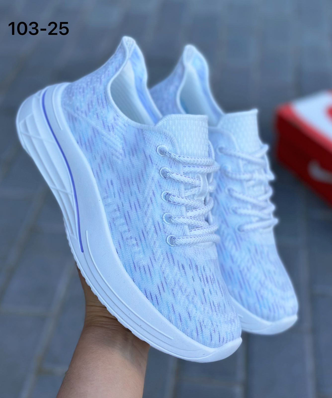 Женские кроссовки  FASHION SO-257-170 (10 пар в коробе, 36-42 размер)