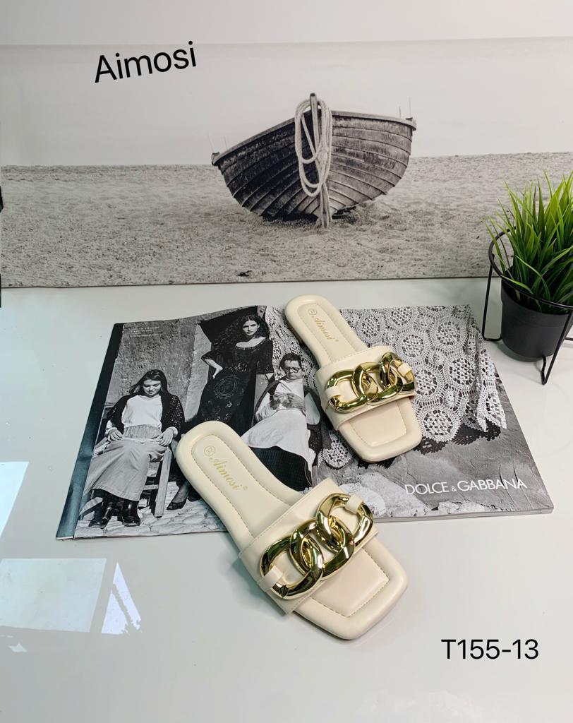 Женские летние шлепанцы AIMOSI SO-245-27 (8 пар в коробе, размер 36-41)