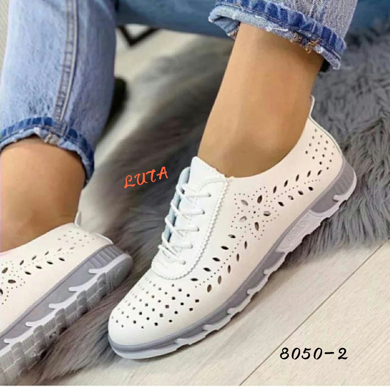 Женские кеды  FASHION SO-252-188 (8 пар в коробе, 36-41 размер)