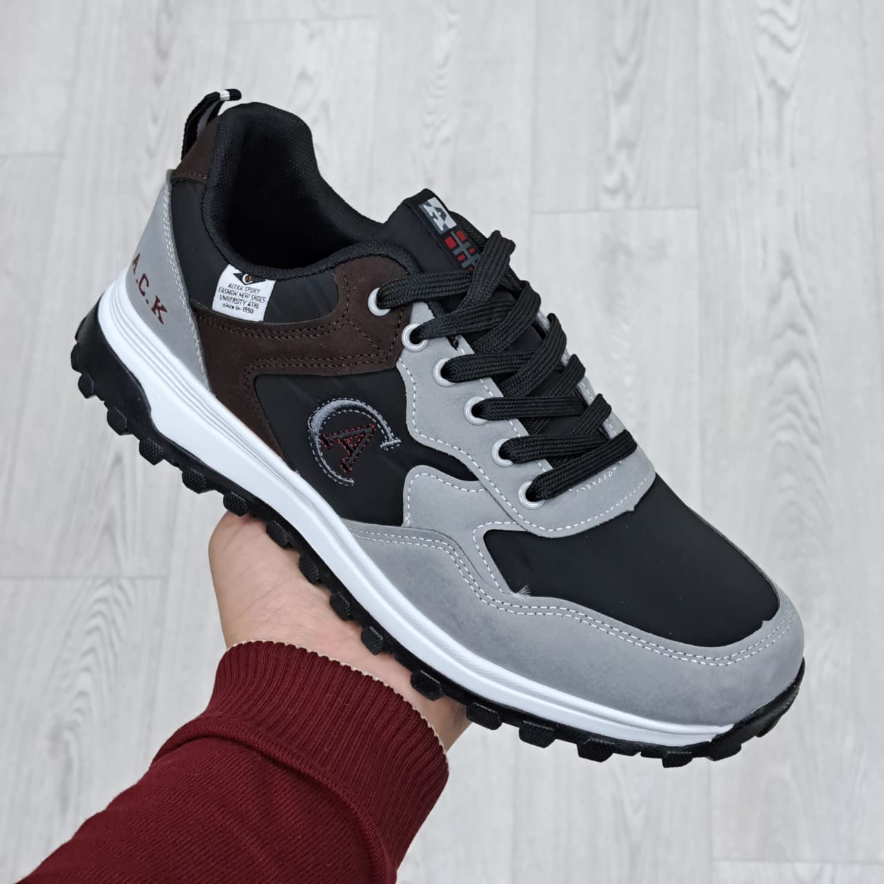 Мужские весенние кроссовки FASHION SO-230-223 (8 пар в коробе, размер 41-46)