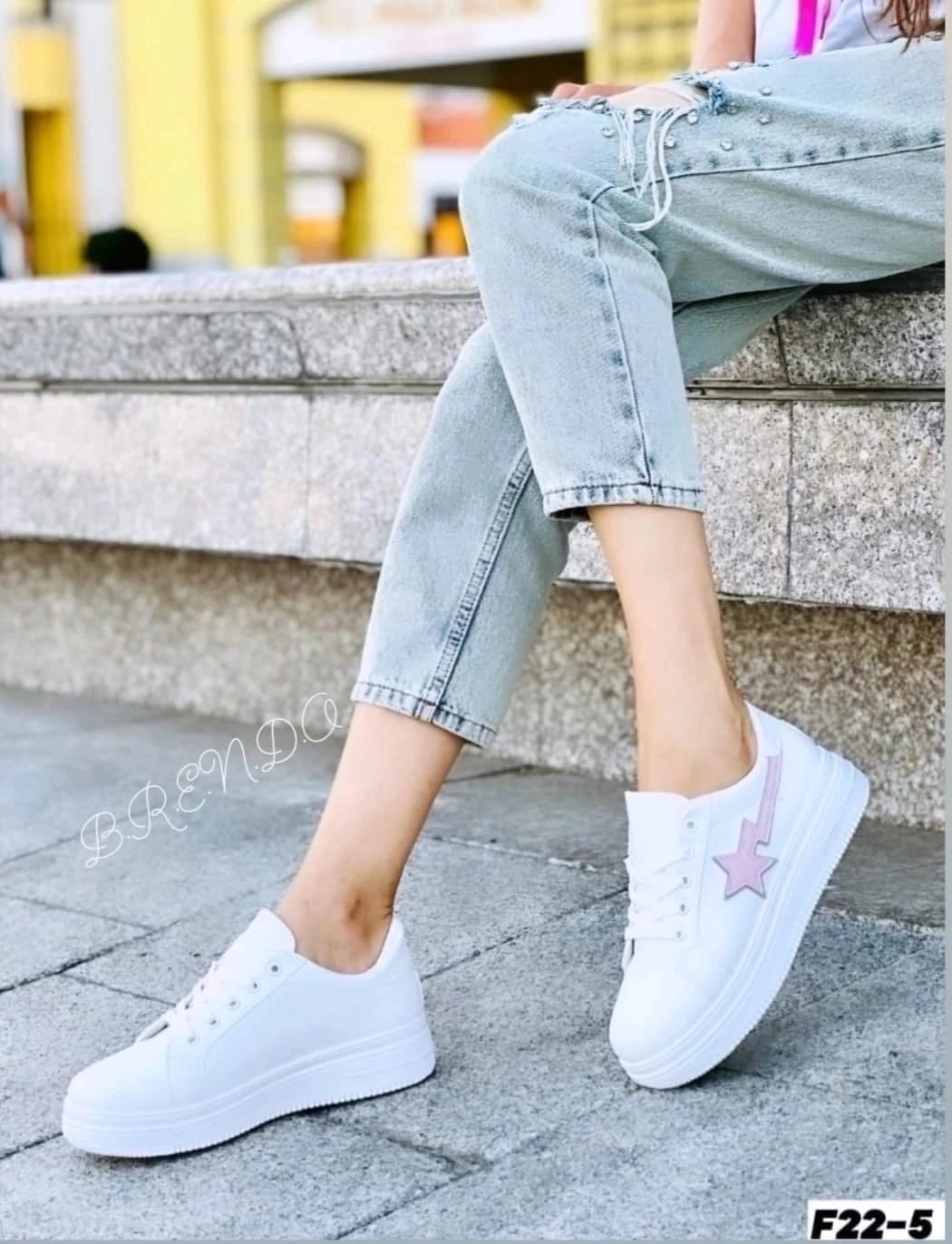 Женские весенние кроссовки FASHION SO-216-62 (8 пар в коробе, размер 36-41)