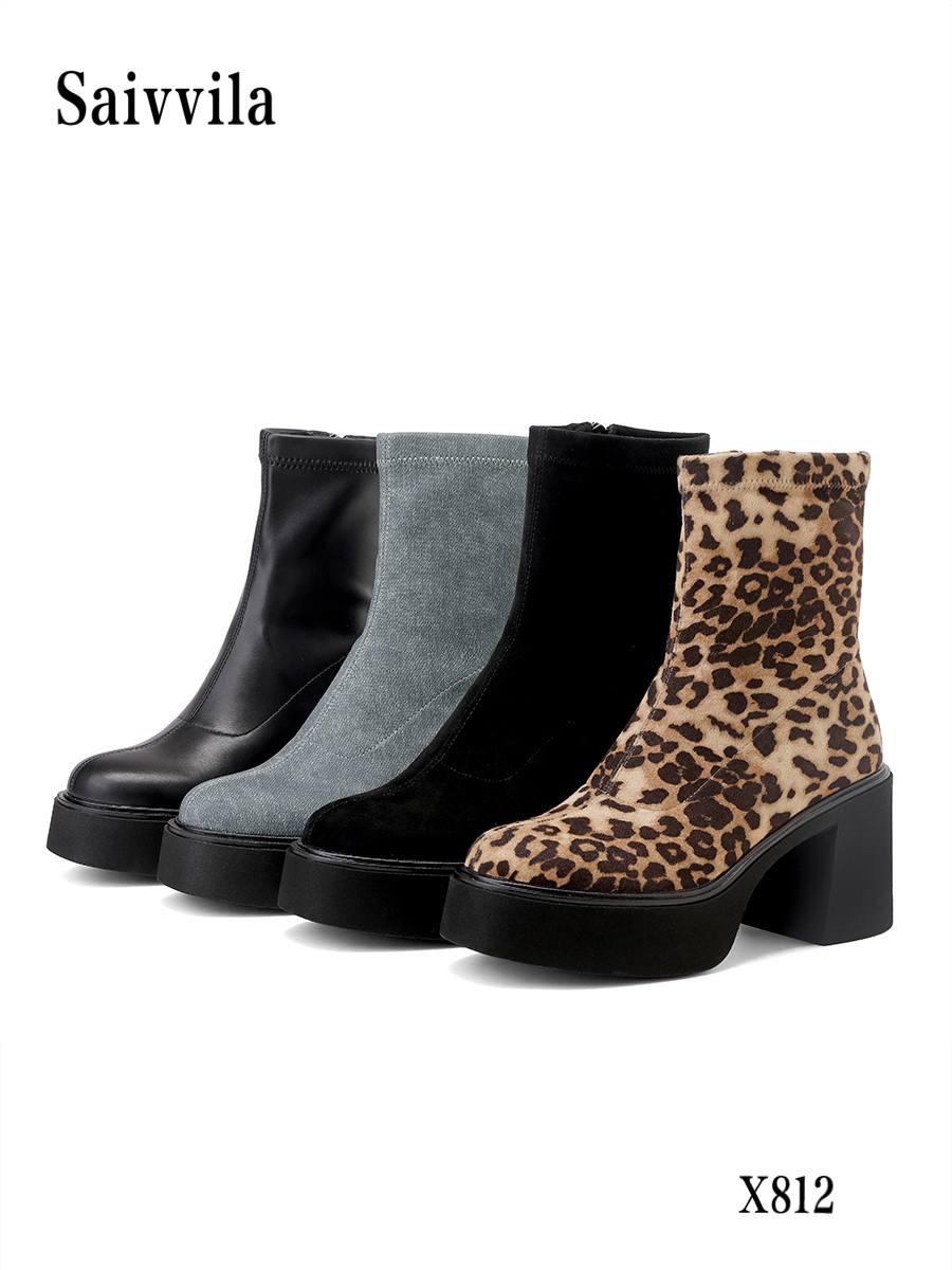 Женские ботинки  FASHION SO-264-123 (6 пар в коробе, 36-40 размер)