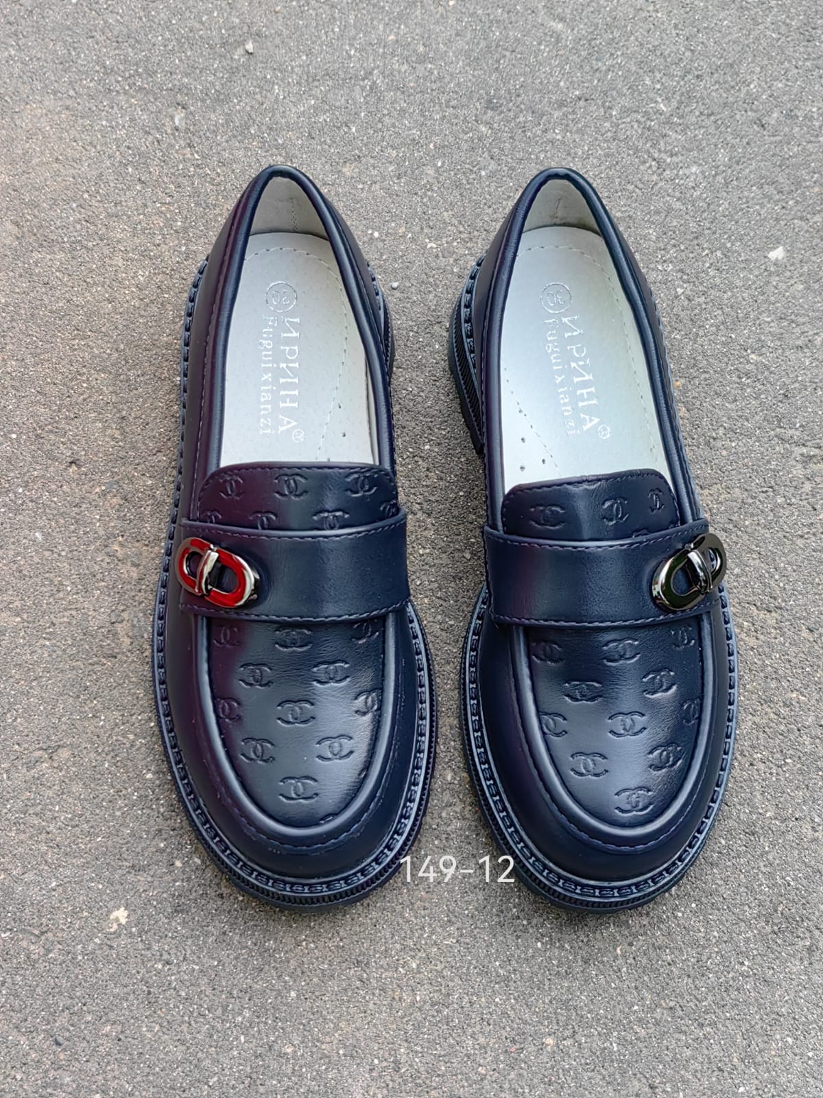 Детские туфли  FASHION SO-251-431 (10 пар в коробе, 30-37 размер)