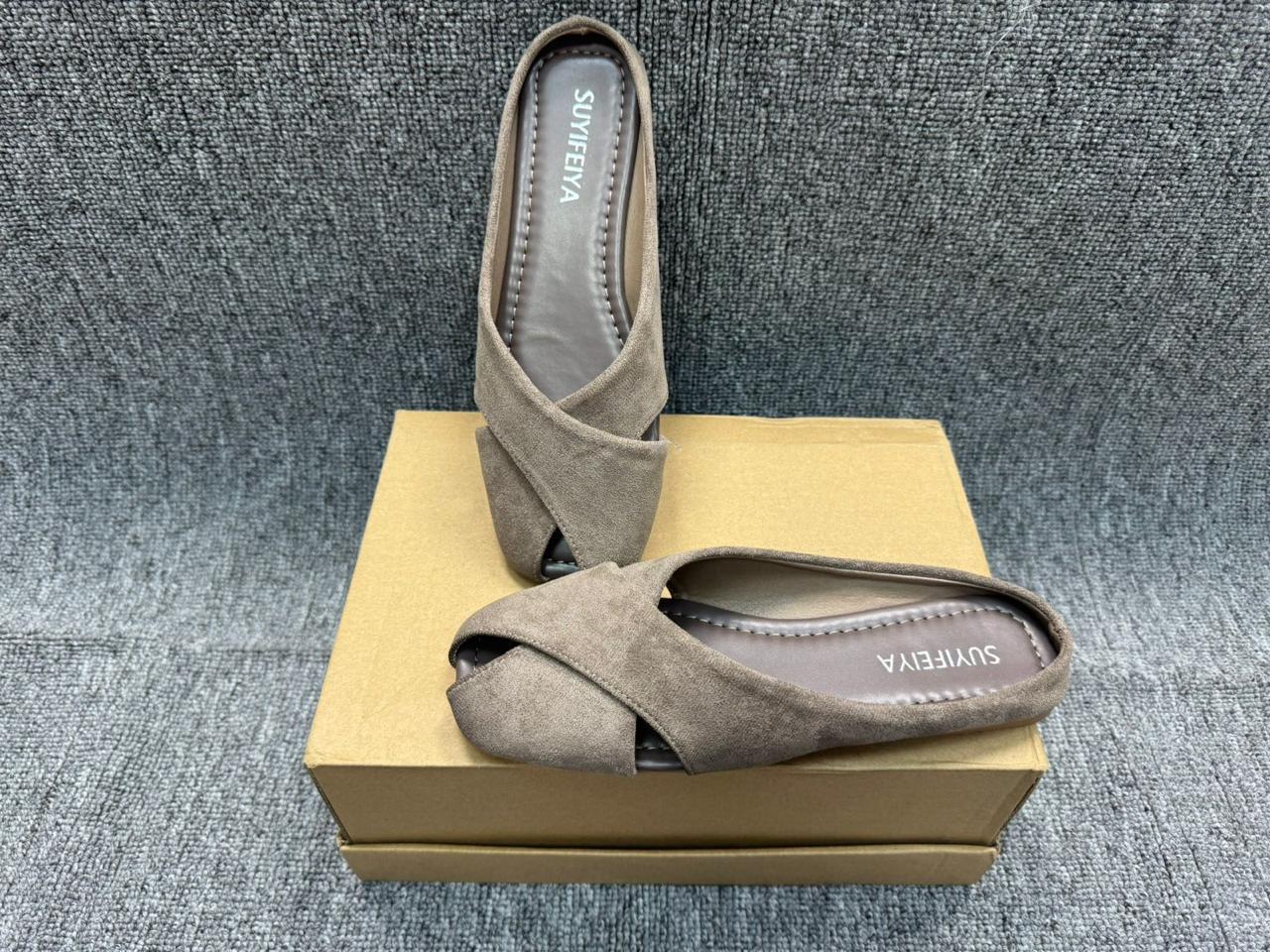 Женские шлепанцы  SUFINA SO-255-79 (8 пар в коробе, 36-41 размер)