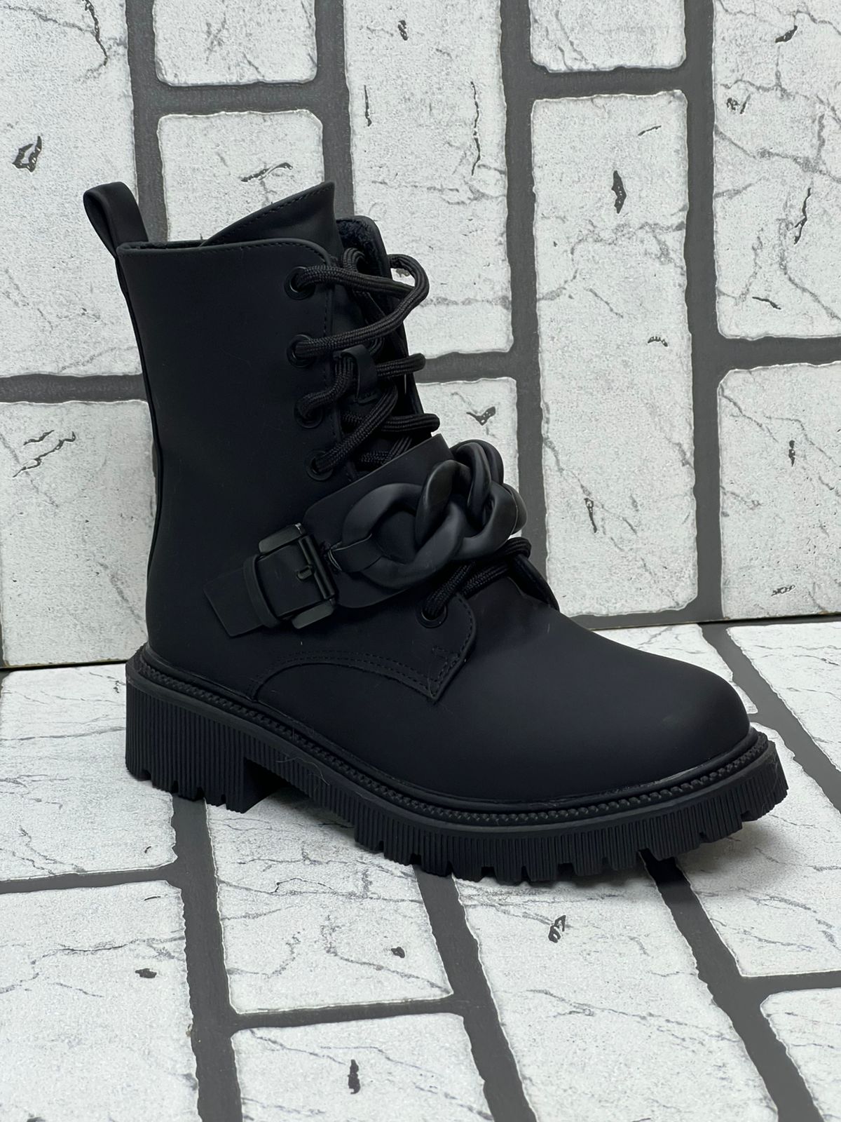 Детские ботинки  FASHION SO-266-72 (8 пар в коробе, 31-38 размер)