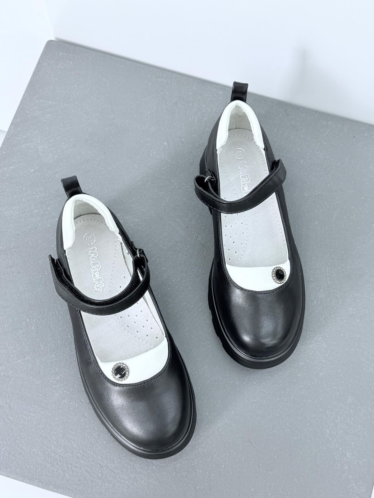 Детские туфли  FASHION SO-266-19 (10 пар в коробе, 30-37 размер)