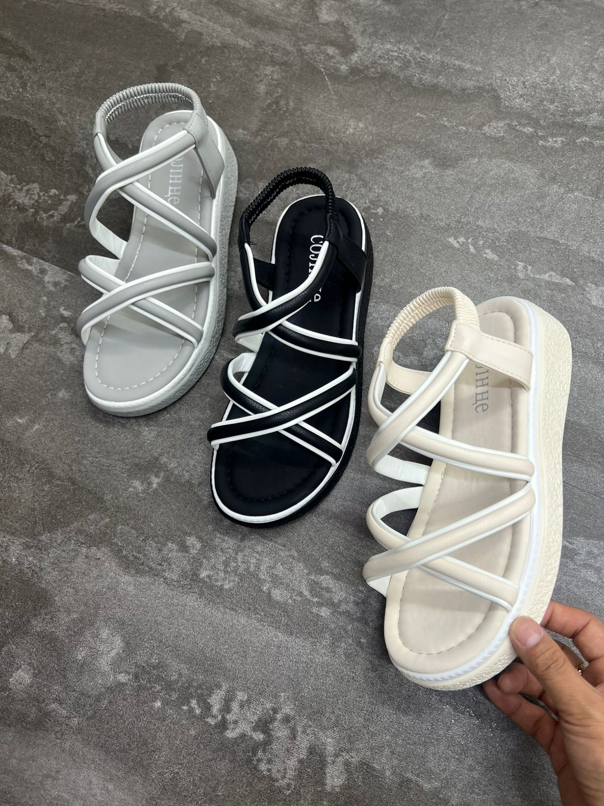 Женские босоножки  FASHION SO-257-70 (8 пар в коробе, 36-41 размер)