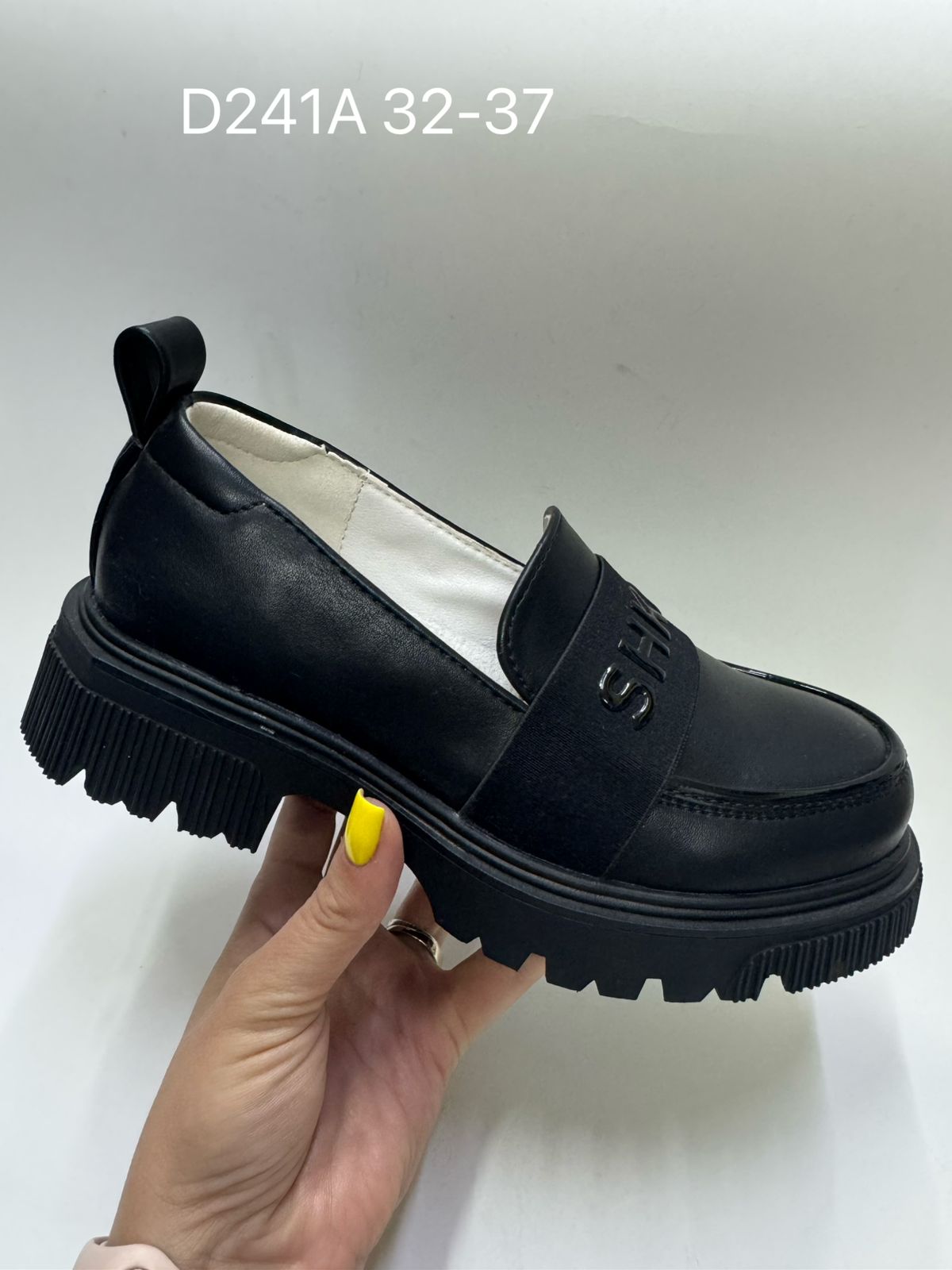 Детские туфли  FASHION SO-258-135 (8 пар в коробе, 32-37 размер)