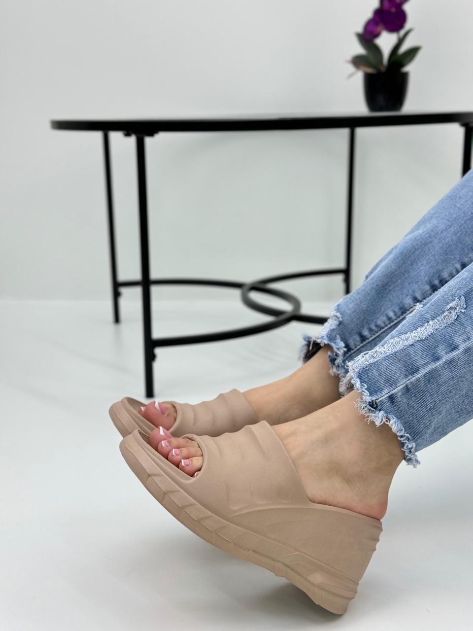 Женские весенние сланцы FASHION SO-244-67 (8 пар в коробе, размер 36-41)