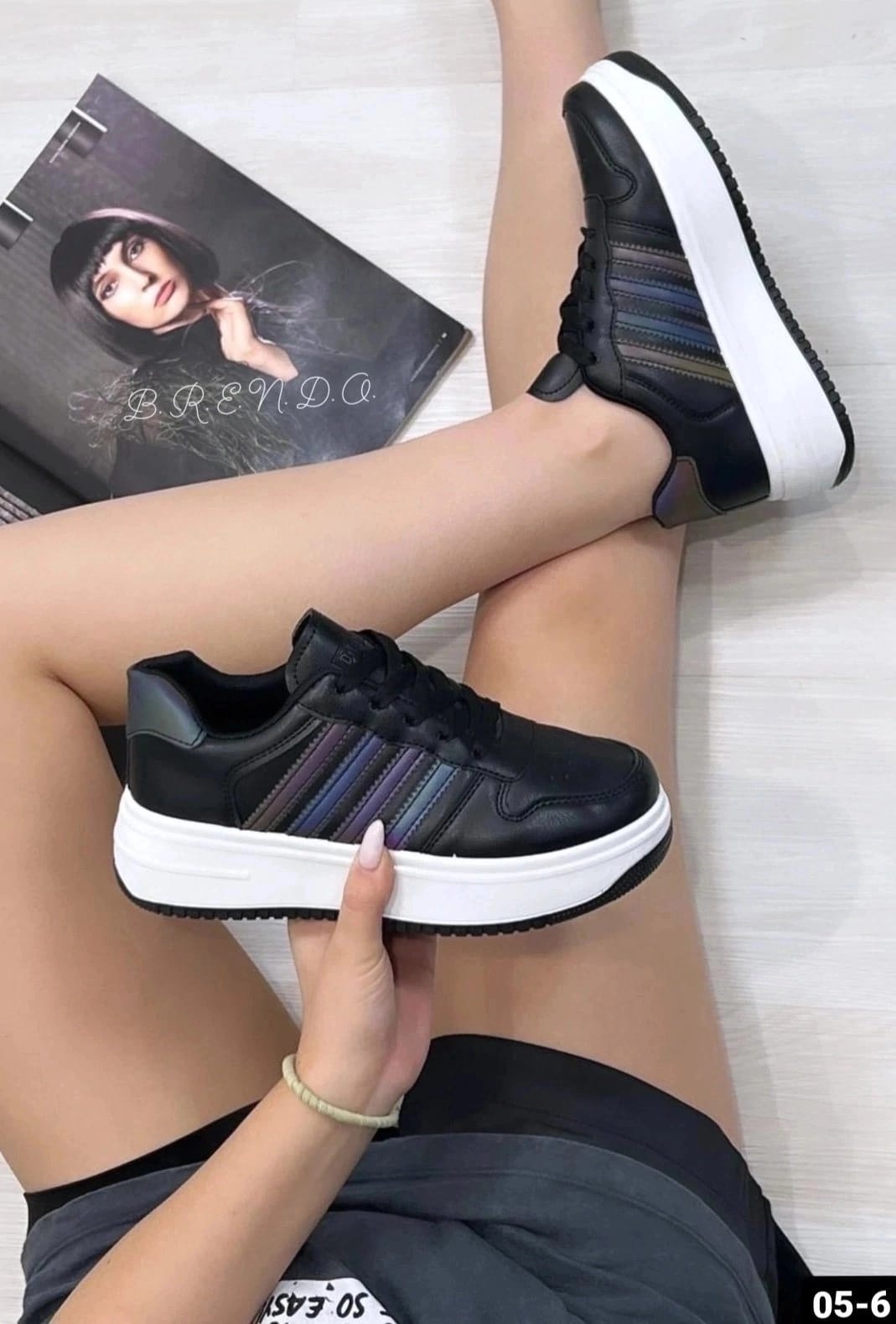 Женские весенние кроссовки AIR SO-216-95 (8 пар в коробе, размер 36-41)