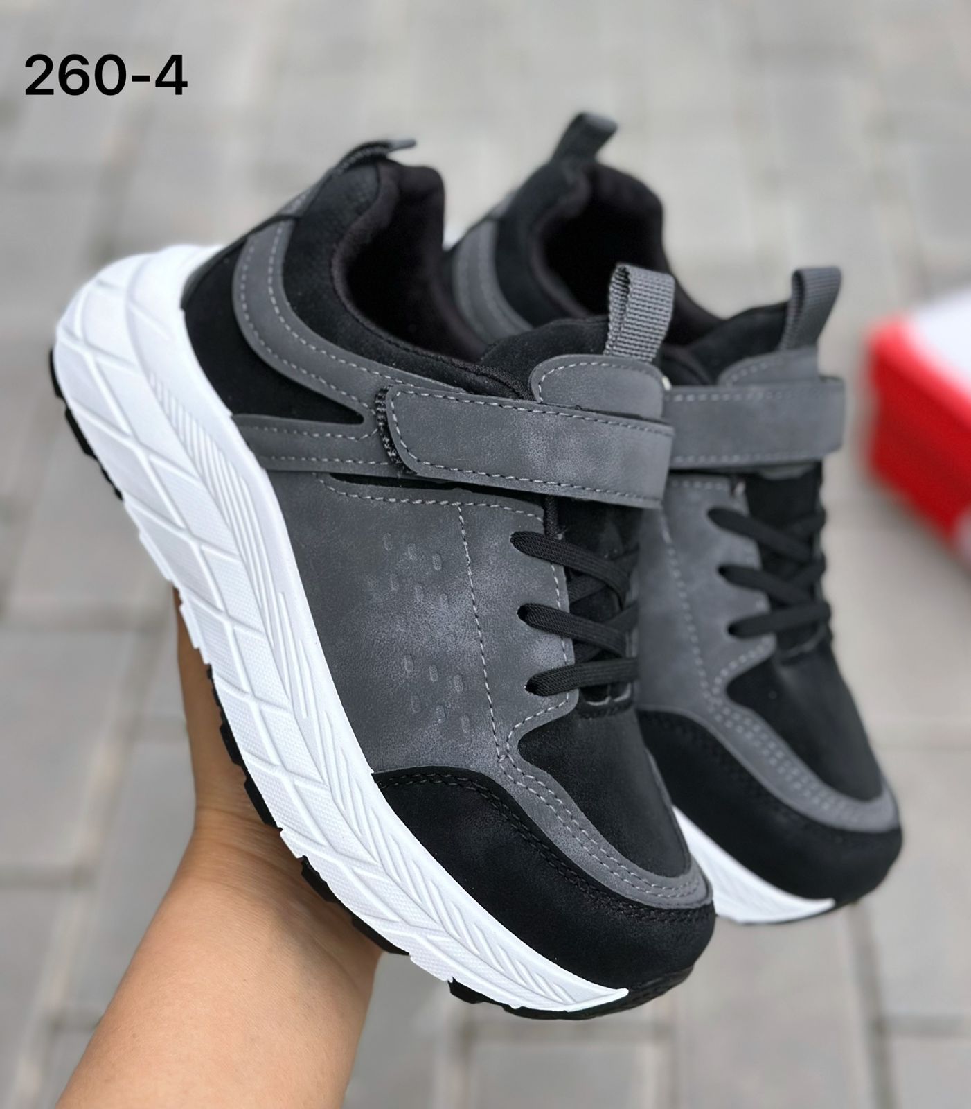 Детские кроссовки  FASHION SO-266-56 (10 пар в коробе, 31-36 размер)