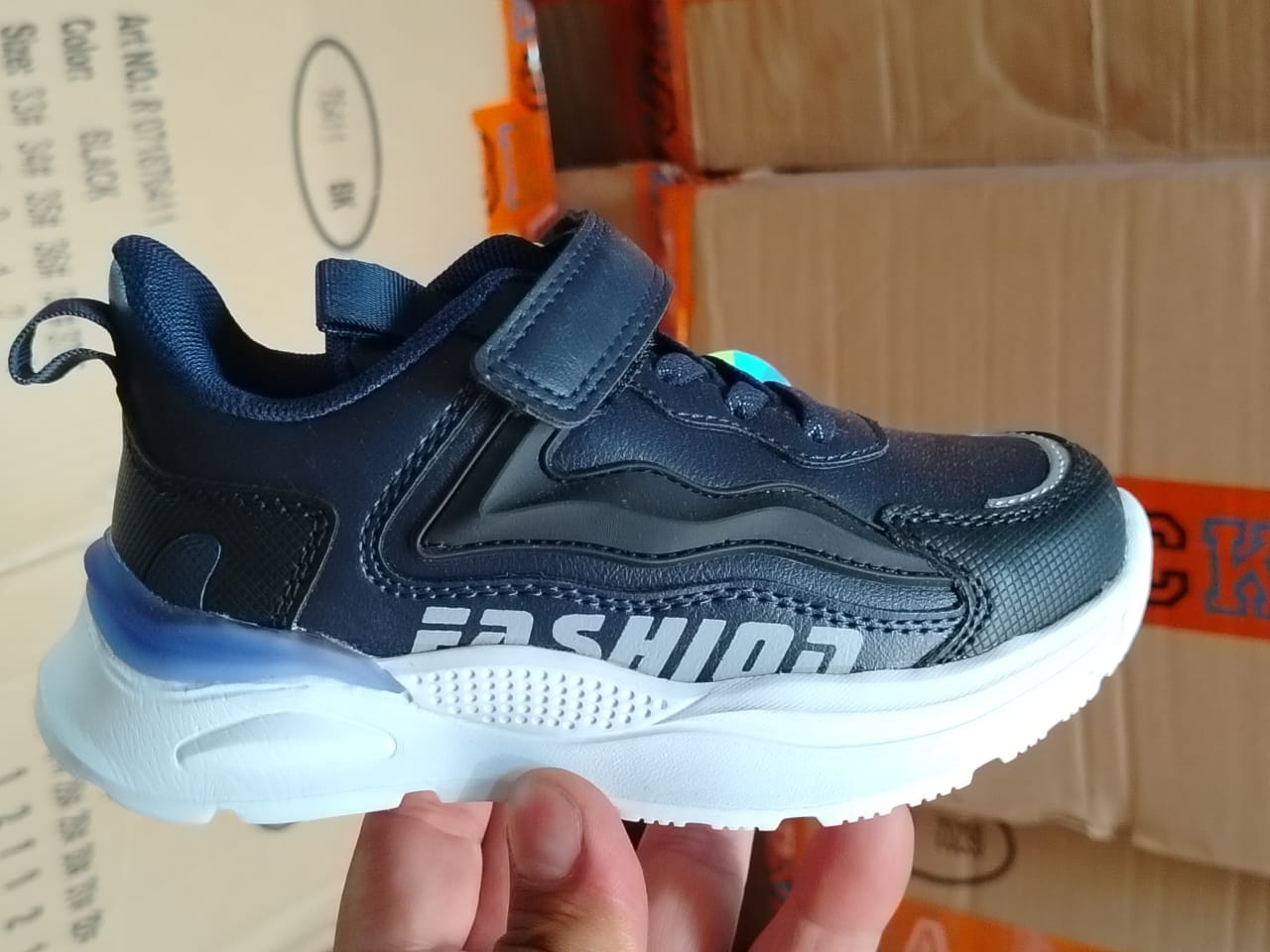 Детские кроссовки  FASHION SO-251-48 (8 пар в коробе, 27-32 размер)