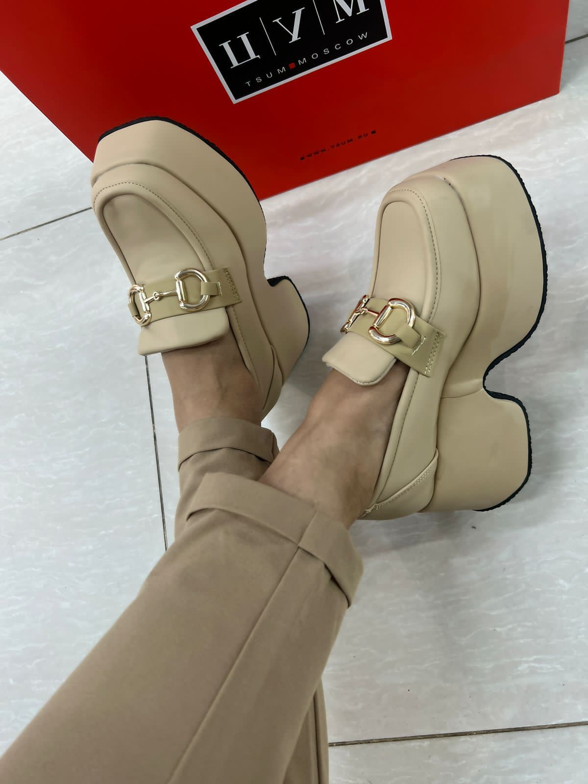 Женские весенние туфли FASHION SO-221-122 (8 пар в коробе, размер 36-41)