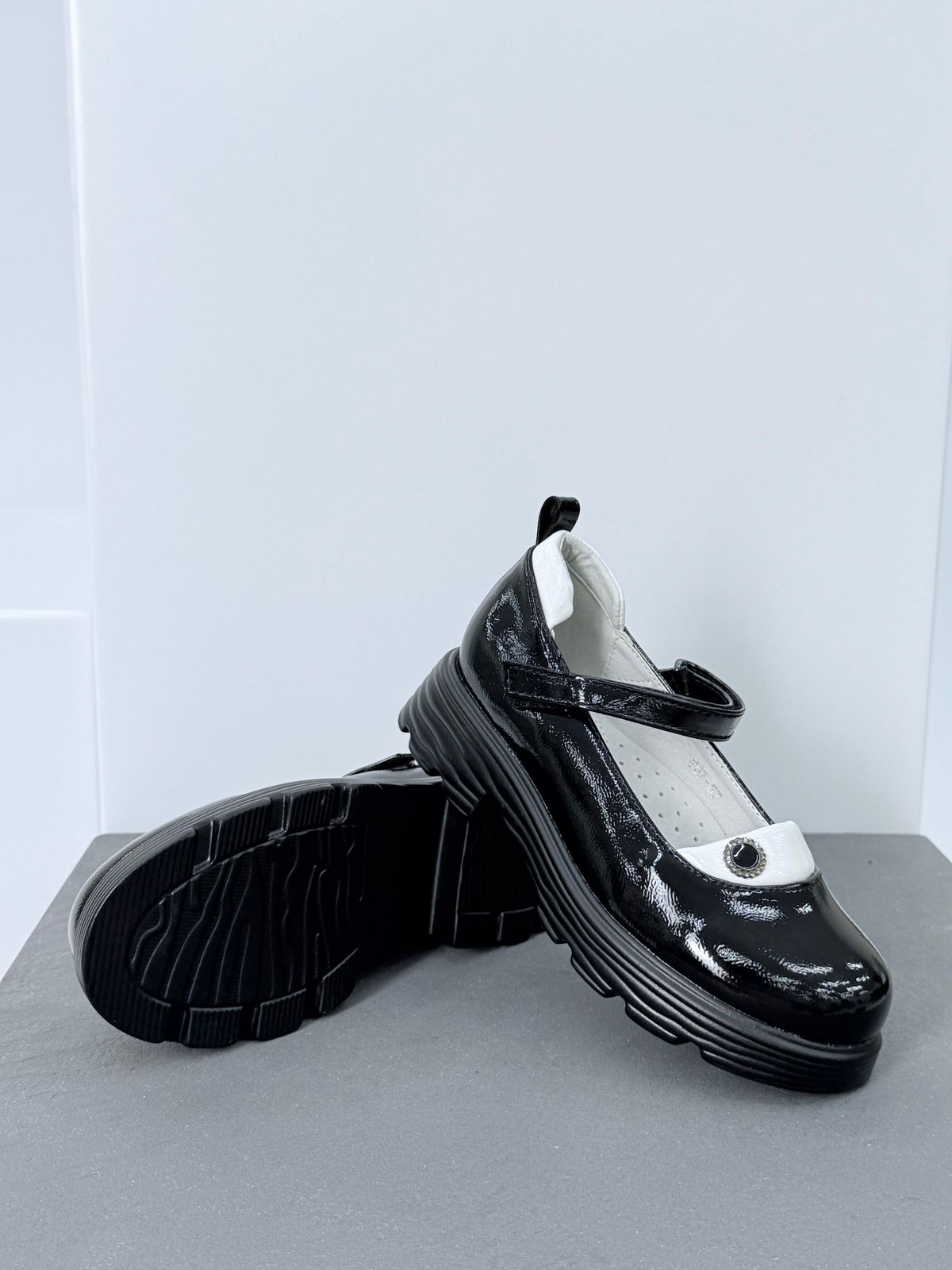 Детские туфли  FASHION SO-266-24 (10 пар в коробе, 30-37 размер)