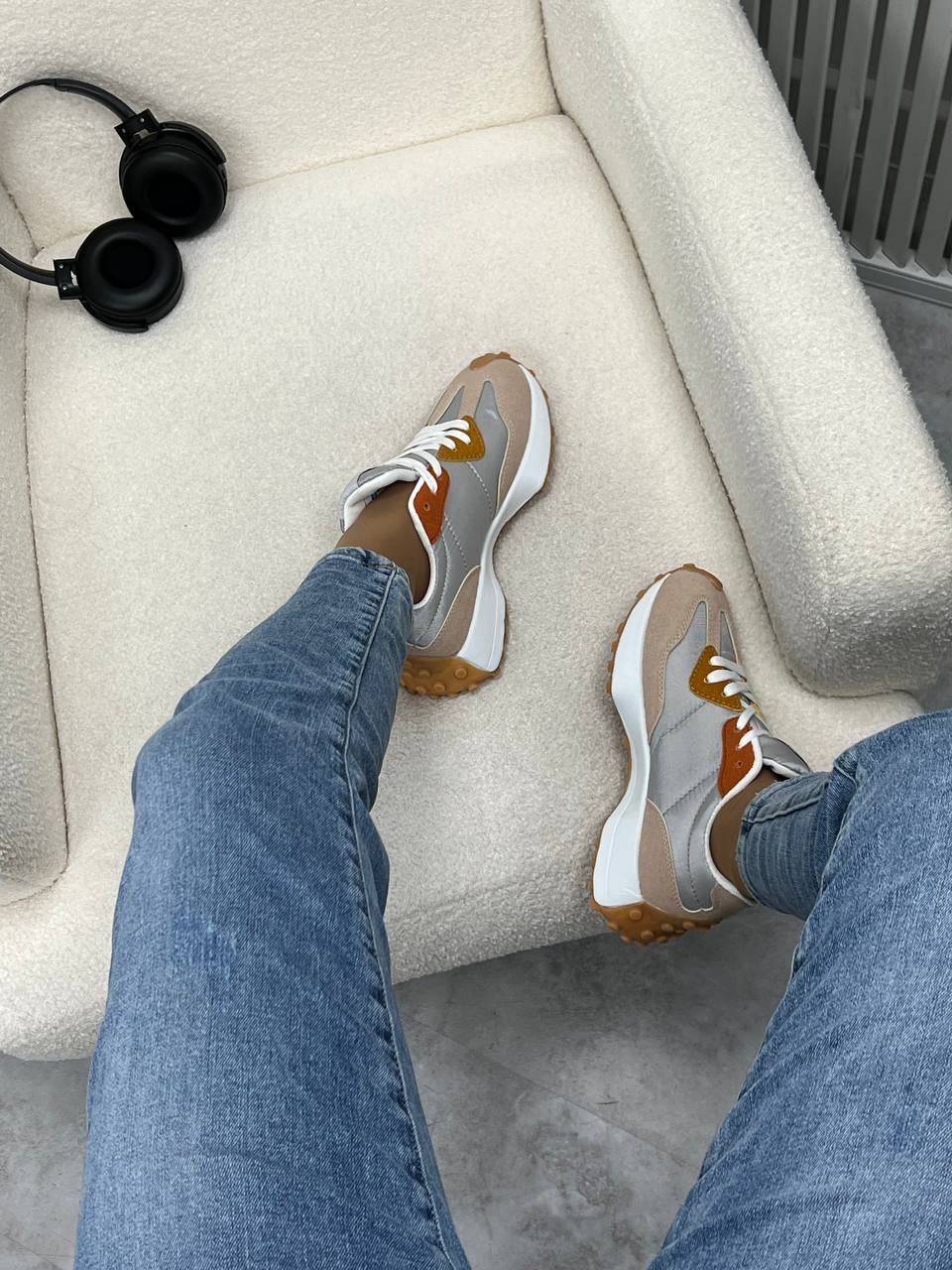 Женские весенние кроссовки AIR SO-221-177 (8 пар в коробе, размер 36-41)