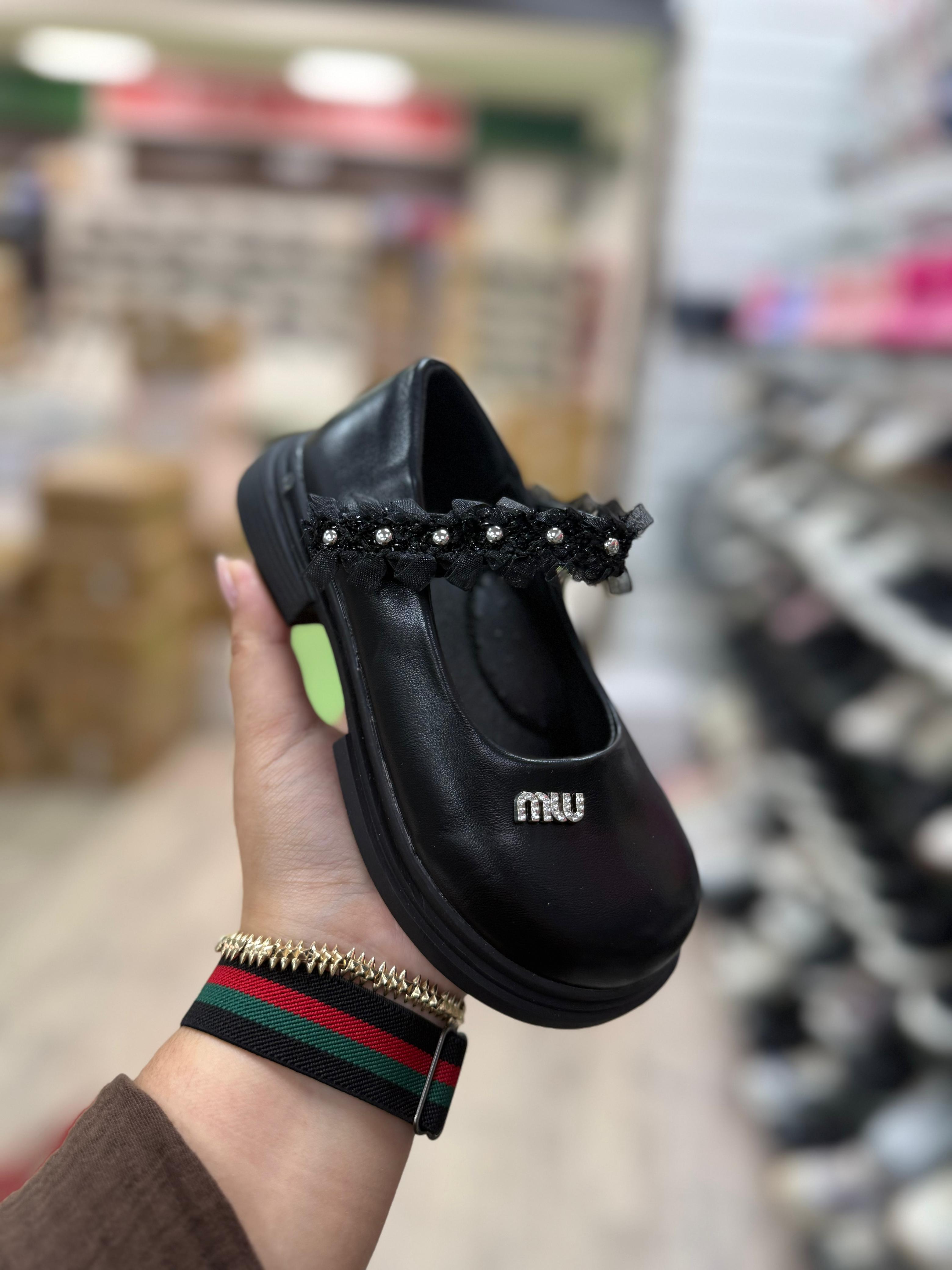 Детские туфли  КАНАРЕЙКА SO-266-9 (8 пар в коробе, 27-32 размер)