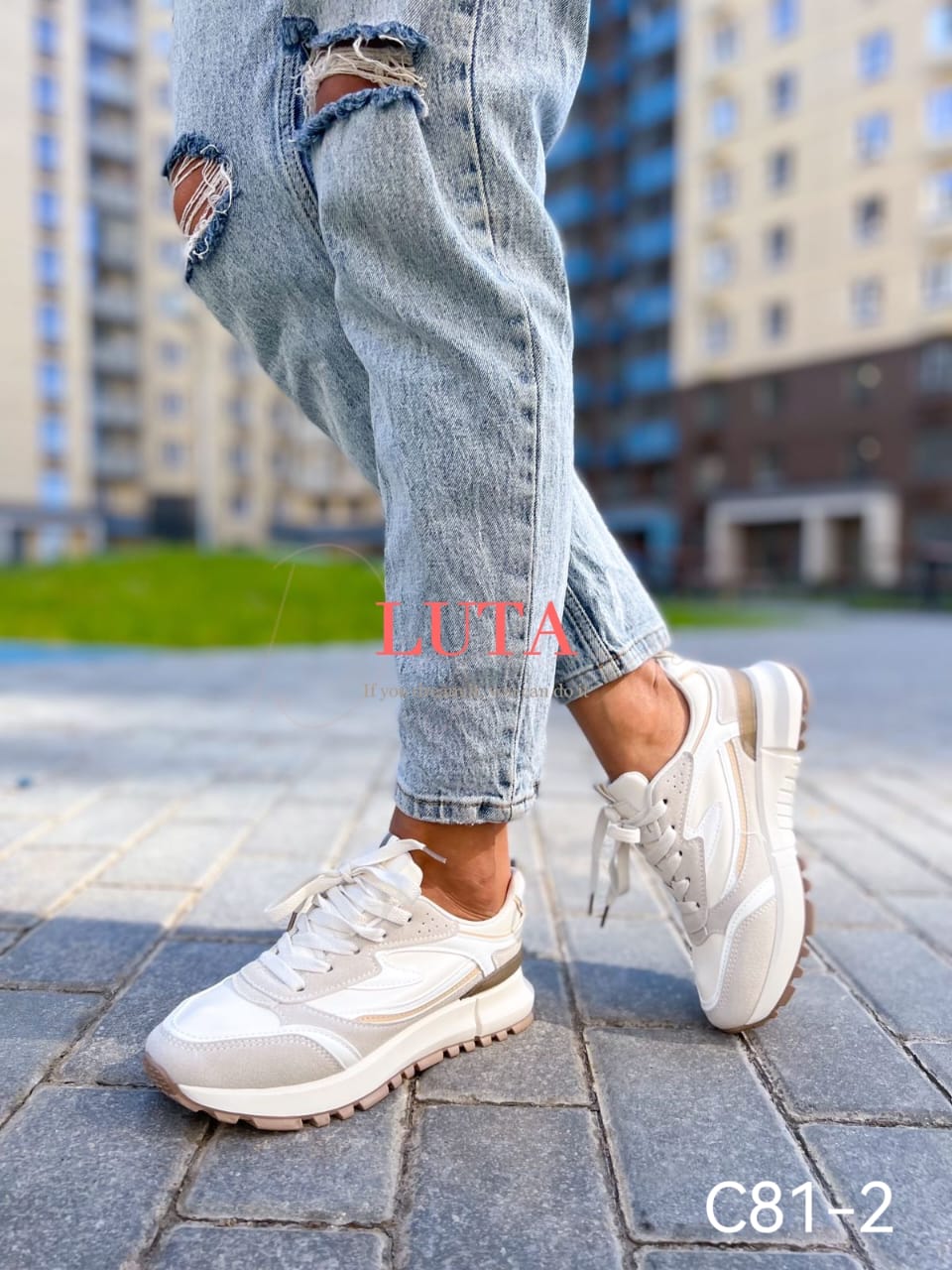 Женские кроссовки  FASHION SO-262-277 (8 пар в коробе, 36-41 размер)