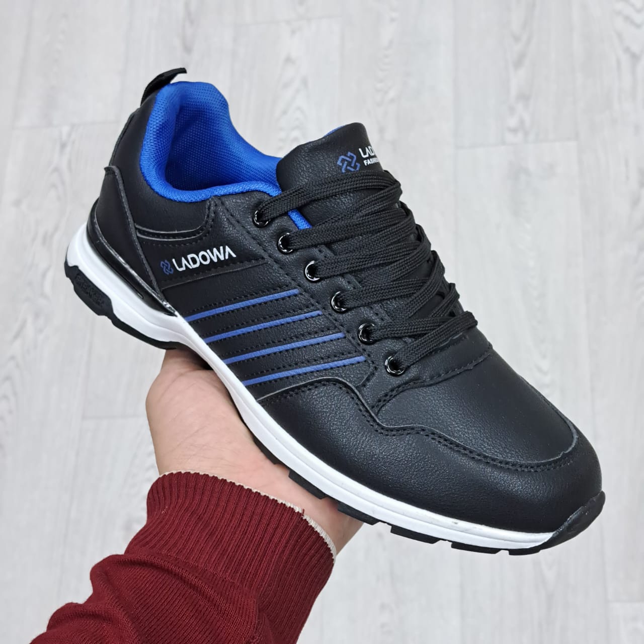 Мужские весенние кроссовки FASHION SO-232-137 (8 пар в коробе, размер 41-46)