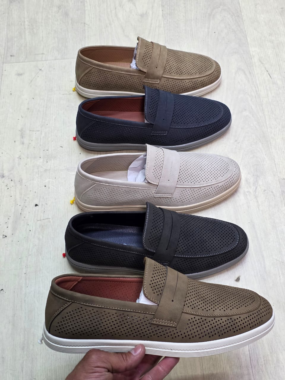 Мужские туфли  FASHION SO-260-41 (8 пар в коробе, 40-45 размер)