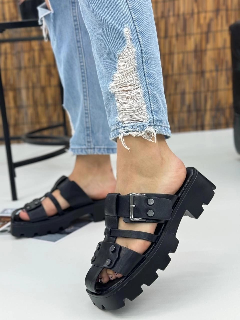 Женские босоножки  FASHION SO-259-194 (8 пар в коробе, 36-41 размер)