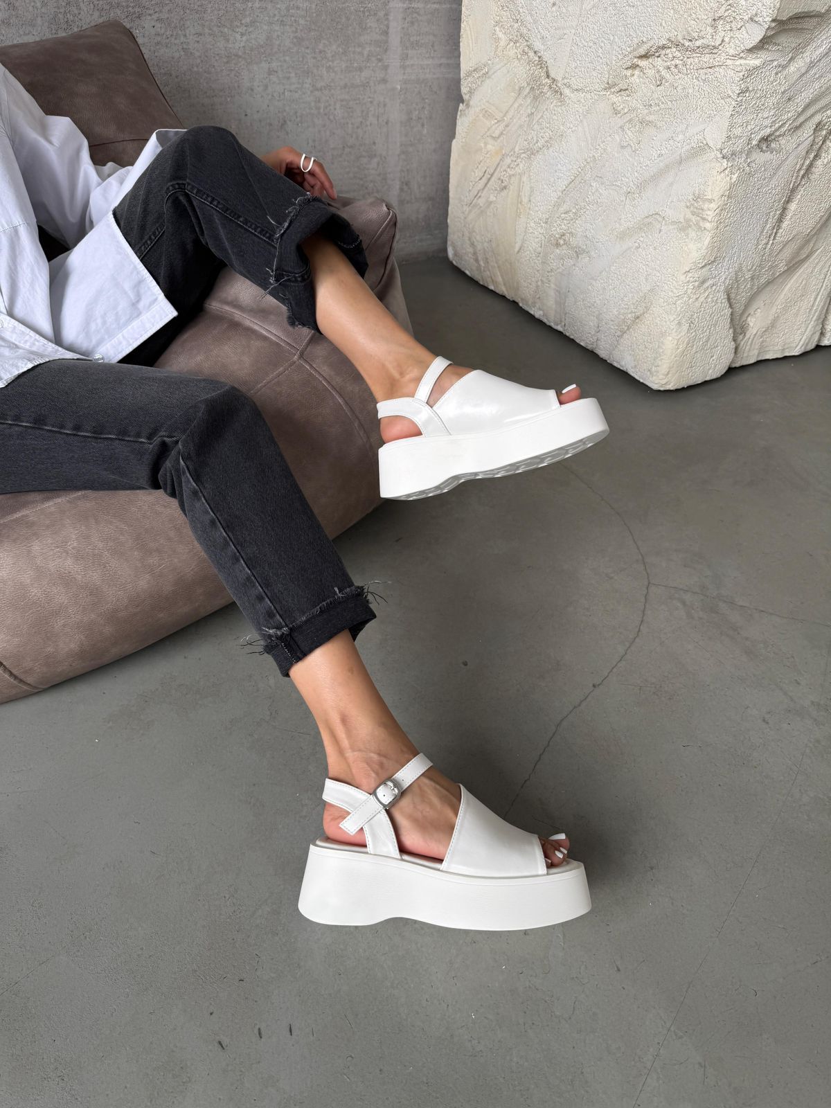 Женские босоножки  FASHION SO-253-283 (8 пар в коробе, 36-42 размер)