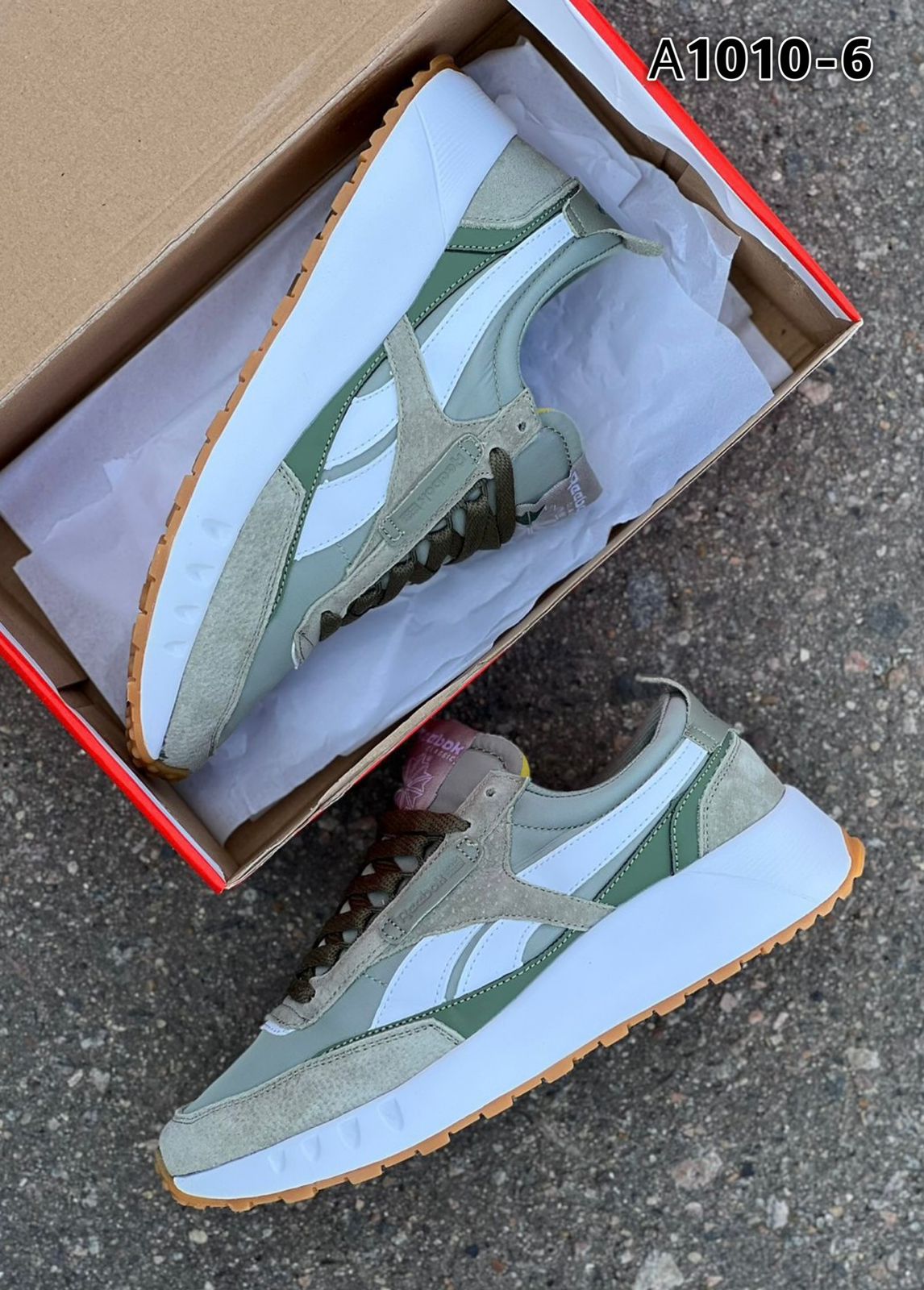 Мужские весенние кроссовки AIR SO-227-105 (6 пар в коробе, размер 41-46)