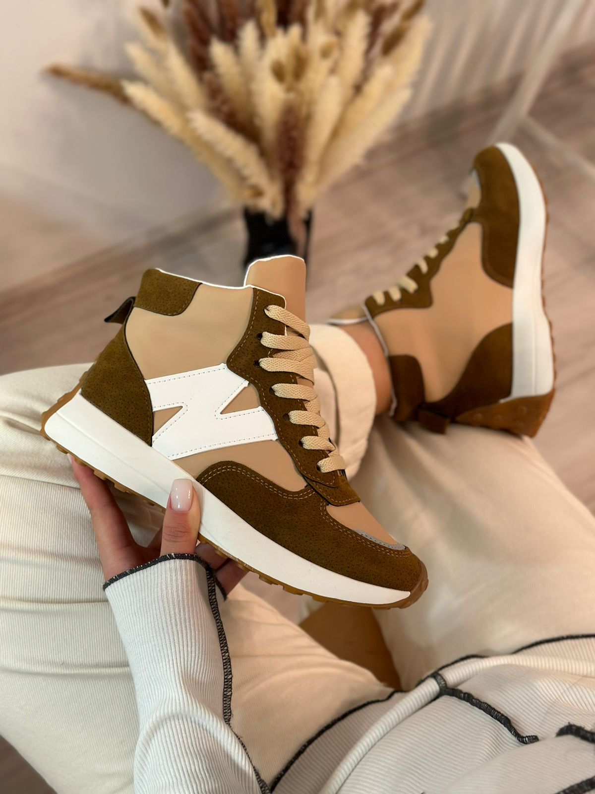 Женские весенние кроссовки AIR SO-221-161 (8 пар в коробе, размер 36-41)