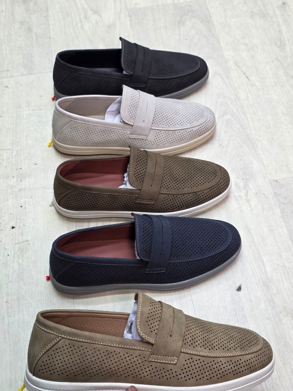 Мужские туфли  FASHION SO-260-43 (8 пар в коробе, 40-45 размер)