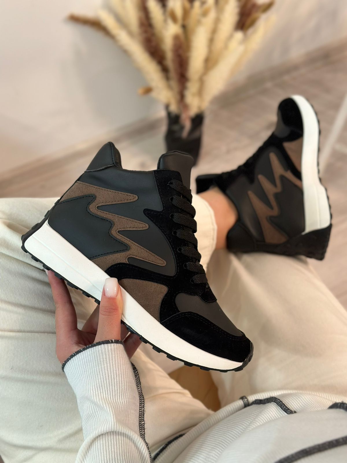 Женские весенние кроссовки AIR SO-221-164 (8 пар в коробе, размер 36-41)