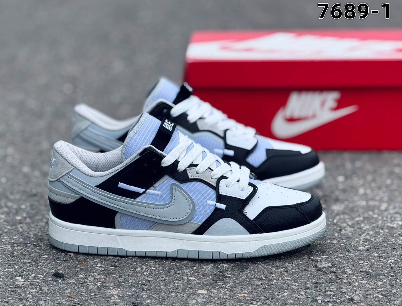 Мужские кроссовки  FASHION SO-262-352 (8 пар в коробе, 41-46 размер)