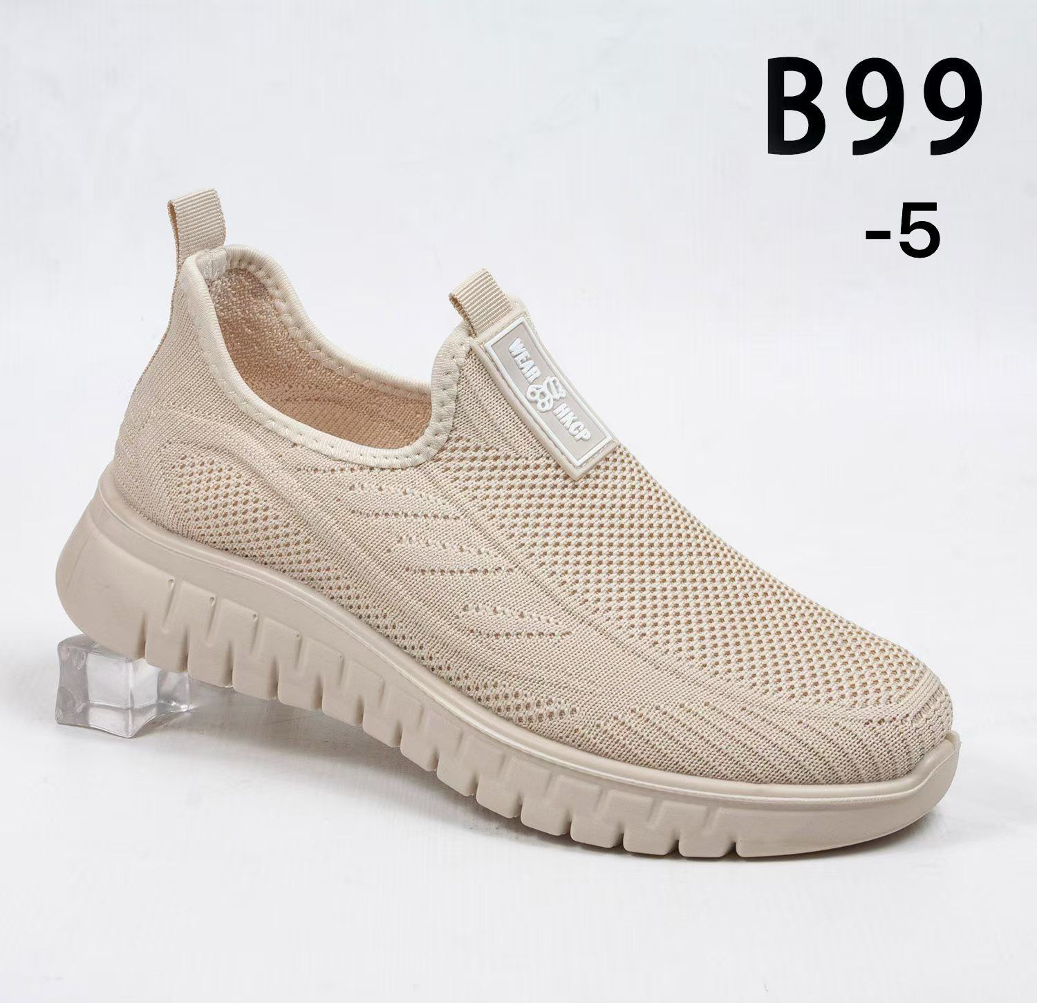 Женские слипоны  FASHION SO-255-148 (10 пар в коробе, 36-41 размер)