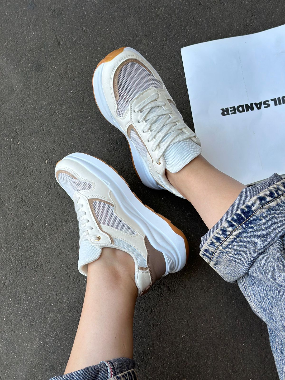 Женские кроссовки  FASHION SO-260-204 (8 пар в коробе, 36-41 размер)