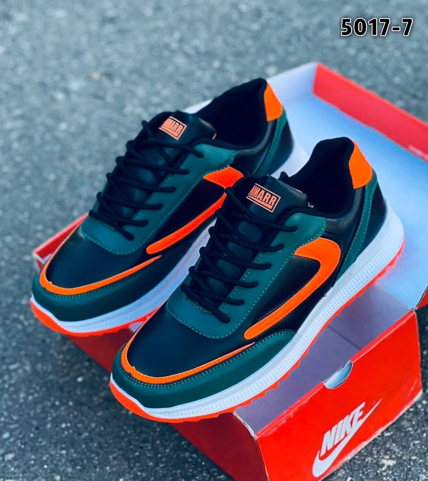 Мужские весенние кроссовки AIR SO-227-82 (8 пар в коробе, размер 41-46)