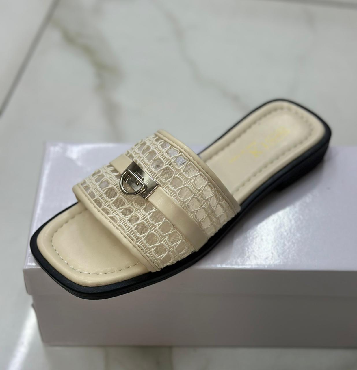 Женские шлепанцы  FASHION SO-262-181 (8 пар в коробе, 36-40 размер)