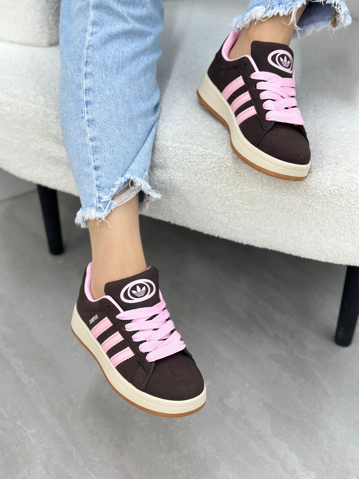 Женские весенние кроссовки FASHION SO-236-102 (8 пар в коробе, размер 36-41)
