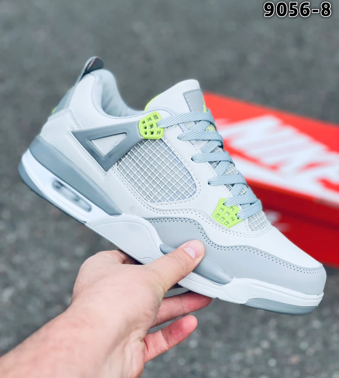 Мужские весенние кроссовки AIR SO-227-159 (8 пар в коробе, размер 41-45)