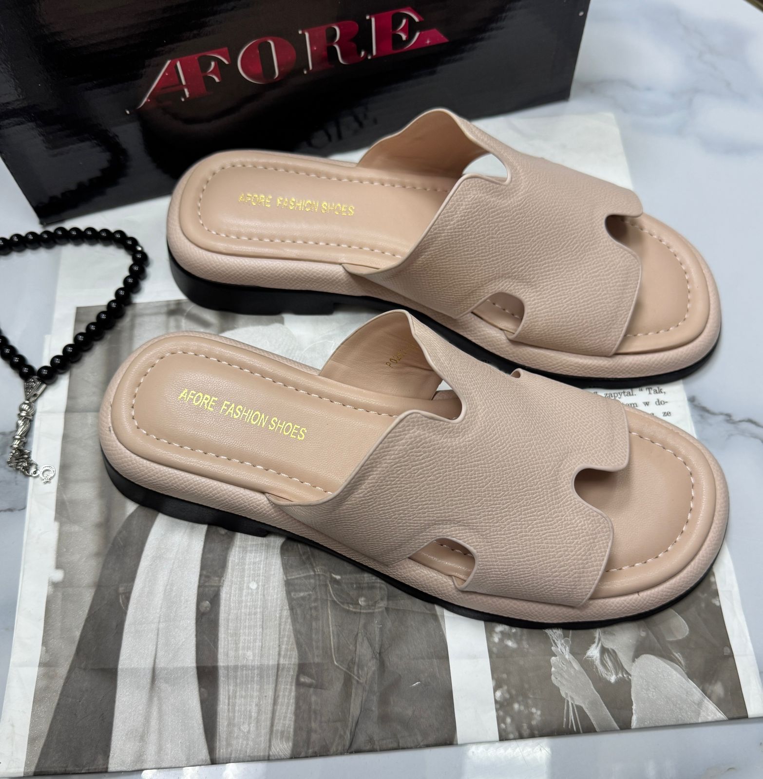 Женские шлепанцы  FASHION SO-253-190 (8 пар в коробе, 36-41 размер)