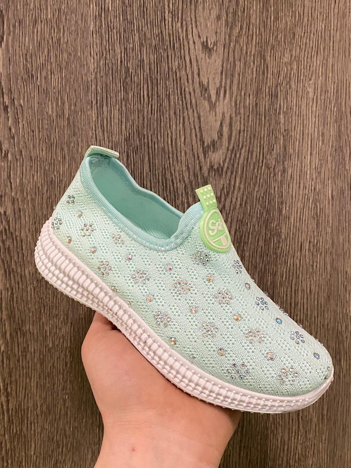 Детские весенние слипоны FASHION SO-239-119 (10 пар в коробе, размер 31-36)