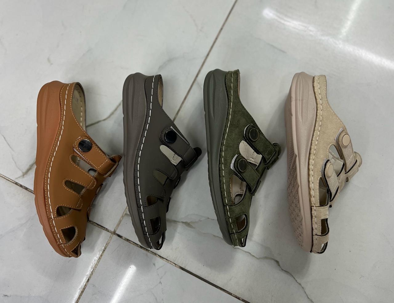 Женские летние шлепанцы FASHION SO-245-104 (8 пар в коробе, размер 36-41)