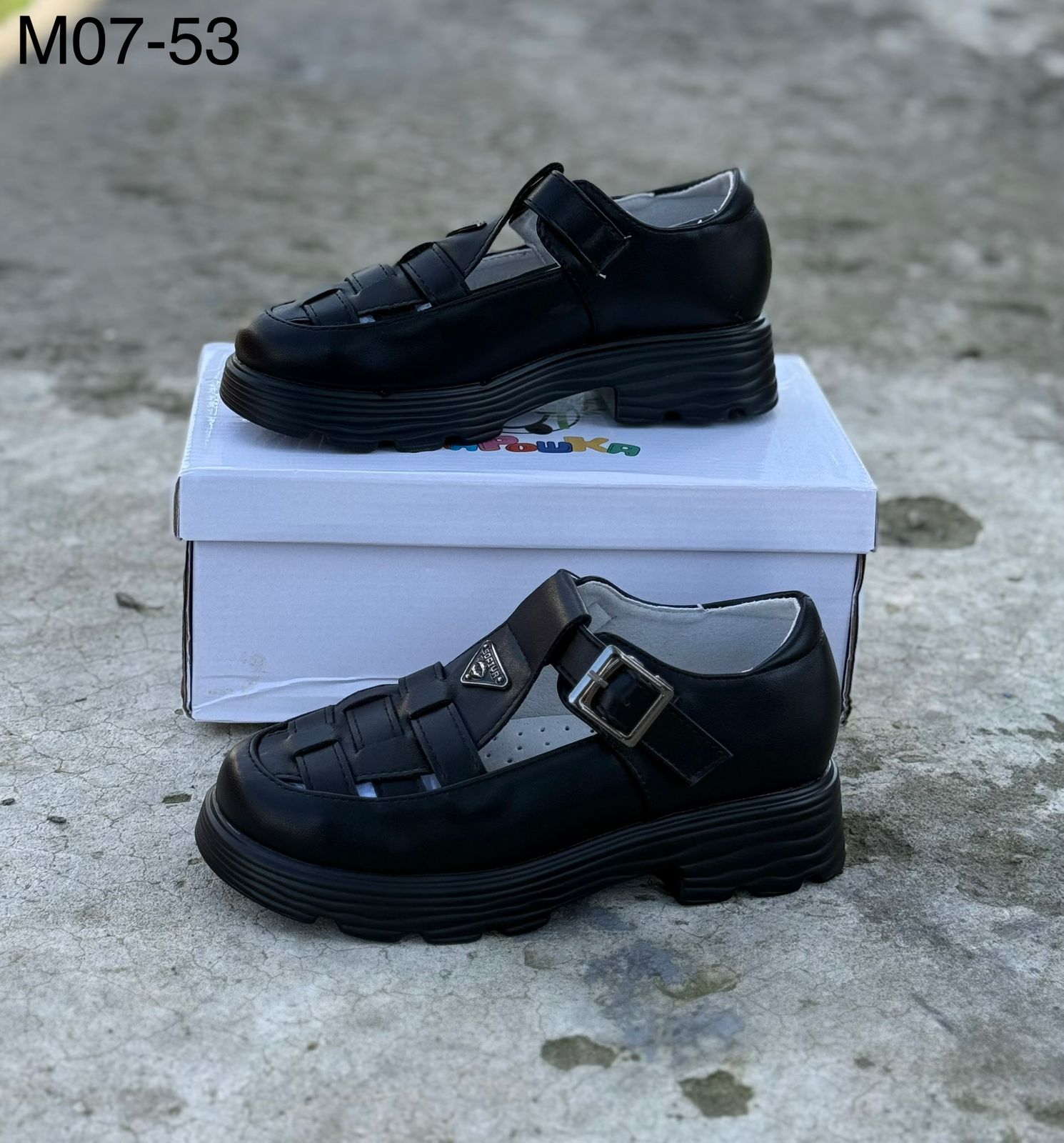 Детские туфли  FASHION SO-263-224 (10 пар в коробе, 30-37 размер)