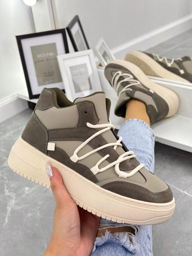 Женские весенние кроссовки FASHION SO-222-144 (8 пар в коробе, размер 36-41)