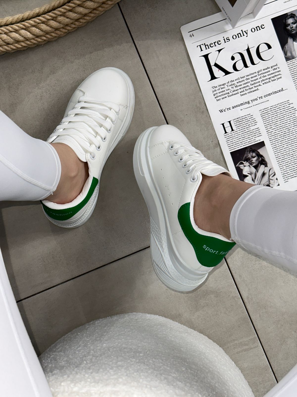 Женские весенние кроссовки FASHION SO-240-140 (8 пар в коробе, размер 36-41)