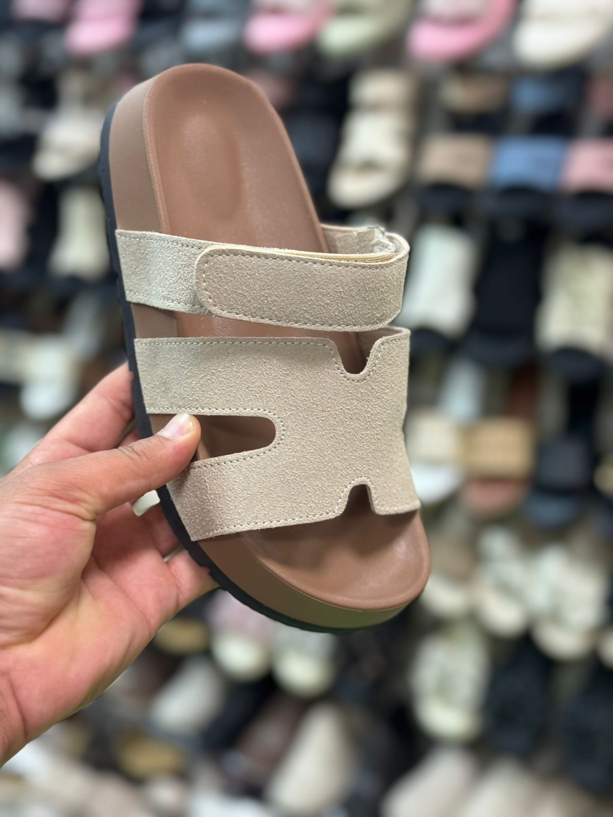 Женские шлепанцы  FASHION SO-260-255 (8 пар в коробе, 36-41 размер)