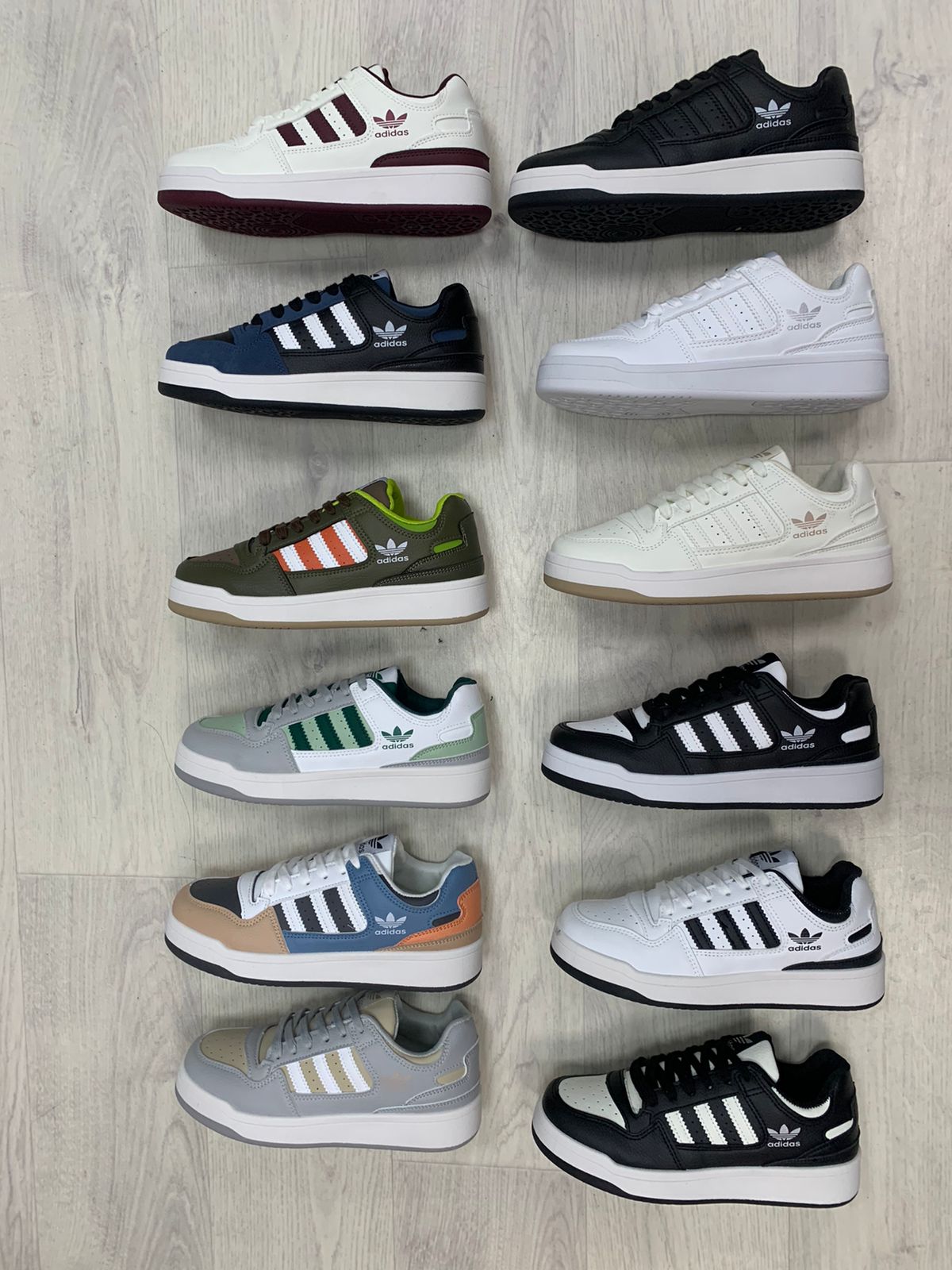 Женские весенние кроссовки MEITESI SO-224-133 (8 пар в коробе, размер 36-41)