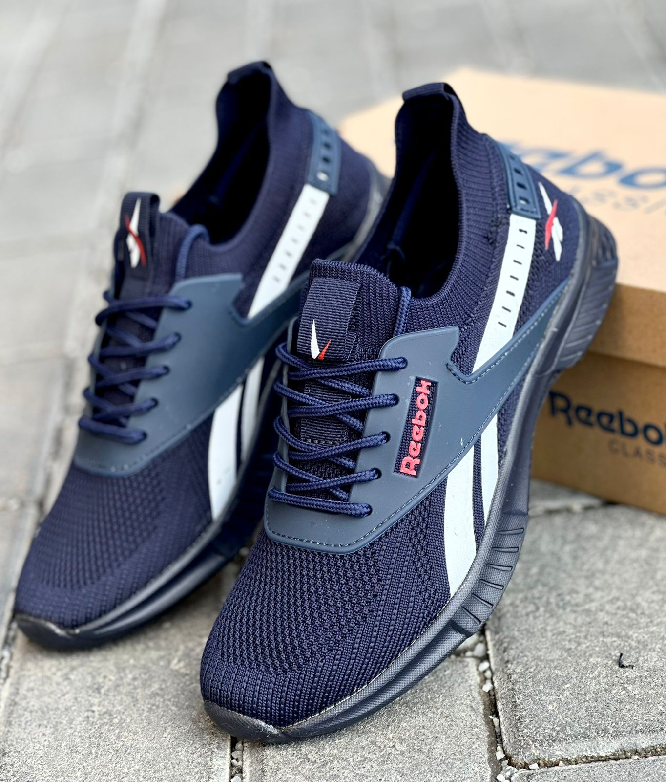 Мужские весенние кроссовки SPORT SO-236-141 (8 пар в коробе, размер 41-46)